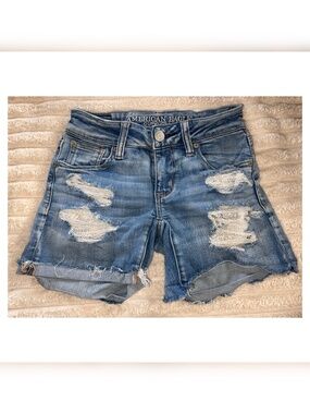 American Eagle Crocheted Pocket Shorts